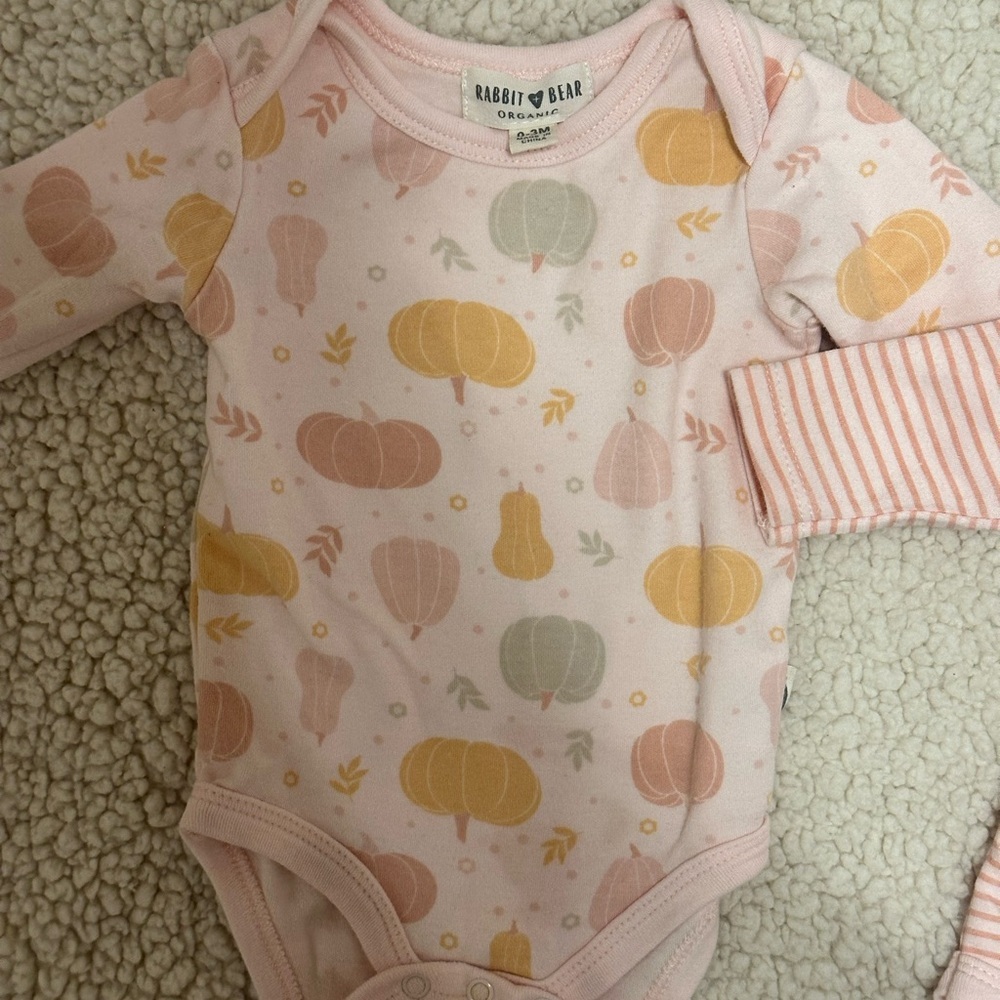 Rabbit Bear Pink One Piece Bundle - Picture 2 of 5